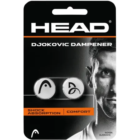 Віброгасники Head Djokovic Dampener 2 штук білі