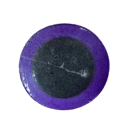 Ролер для занять йогою та пілатесом EPE 45 см чорний-синій