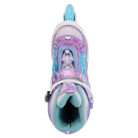 Ролики з захистомрозмір 31-34 бірюзово-фіолетовий 65009-7 S