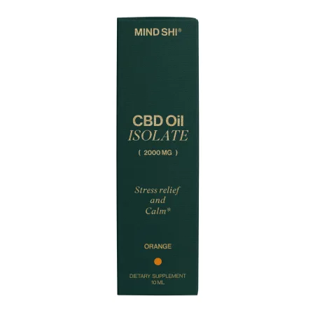 CBD Oil Isolate 2000 мг Orange - 10 мл