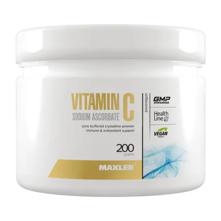 Vitamin C Sodium Ascorbate - 200 г, чистий