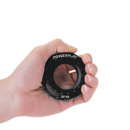 Еспандер кистьовий силіконовий PowerPlay PP-4338 Hand Grip Hard 30 кг. чорний