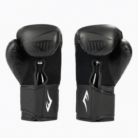 Боксерські рукавички Everlast SPARK TRAINING GLOVES 14 унцій чорний (оригінал) P00002407