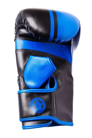 Снарядні рукавиці PowerPlay 3025 чорно сині - M