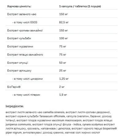 Water OUT - 120 капсул