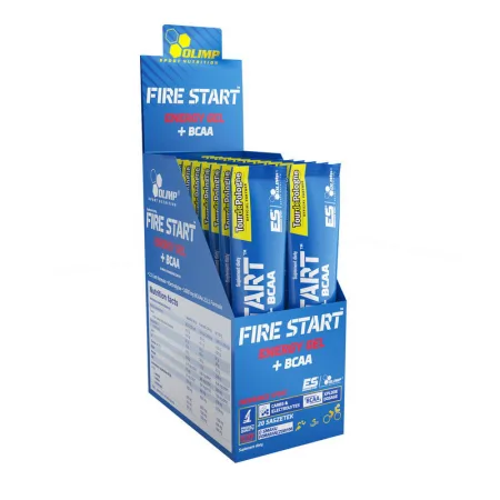 Fire Start Energy Gel + BCAA - 36 г Помаранчевий