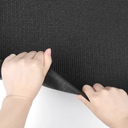 Килимок для фітнесу та йоги PVC Sport PVCY-4BK 173 см 61 см 4 мм Чорний