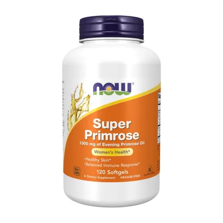 Super Primrose 1300 mg of Evening Primrose Oil - 120 softgel
