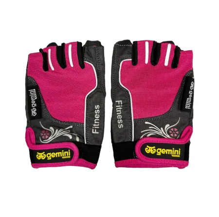 Рукавички для фітнесу M - рожевий