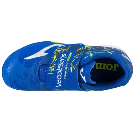 Сороконіжки дитячі Joma SUPER COPA синій, салатовий діт 31 розмір SCJW2404TFV (оригінал)