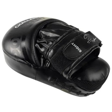Лапи боксерські PowerPlay 3041 чорні PU [пара]