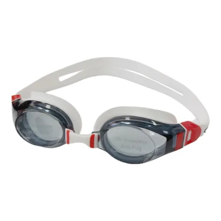 Окуляри для плавання LEACCO білий червоний