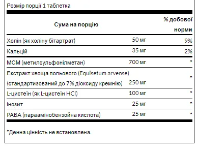 Hair Skin Nails - 60 таблеток