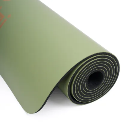 Килимок для йоги каучуковий поліуретан Sport Pro 183 см*68 см*5 мм оливковий