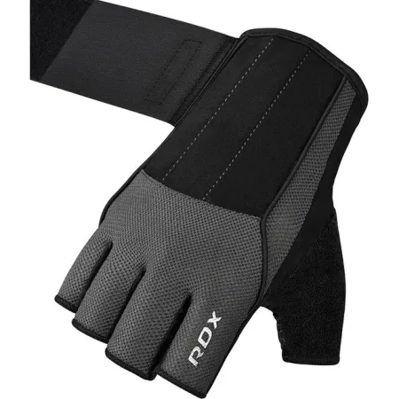 Рукавички для фітнесу RDX сірі з EVA padding-XL