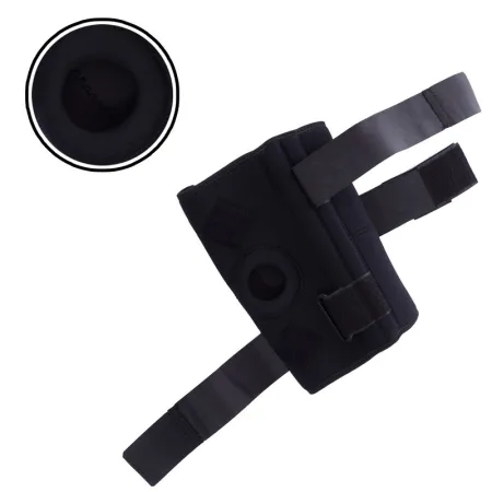 Наколінник бандаж з еластичними ребрами жорсткості MUTE 9052 1 шт