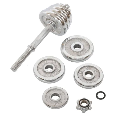 Гантелі розбірні хромовані 2 шт по 10 кг - 2 х 10 кг