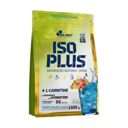Iso Plus + L Carnitine - 1,5 кг тропік синій