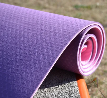 Килимок для йоги та фітнесу Power System PS-4060 TPE Yoga Mat Premium фіолетовий 183 х61 х0,6