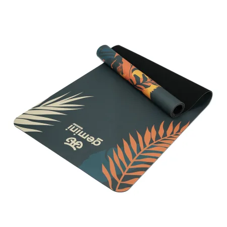 Килимок для йоги каучуковий поліуретан Pro ILLustration Sport Pro 183 см*68 см*5 мм зелений