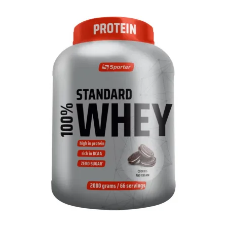 100% Whey Standard - 2 кг печиво та крем