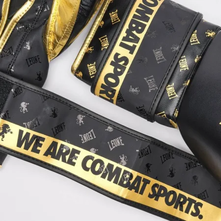 Боксерські рукавиці Leone GN220 DNA Black 12 унцій (бинти 4 м. в комплекті)