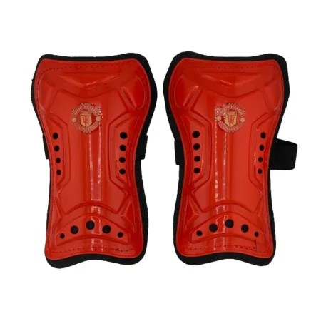 Щитки футбольні Sport 21cm червоний