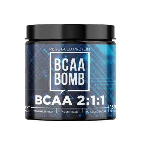 BCAA Bomb 2-1-1 - 150 г Полуниця