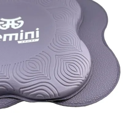 Підставка під коліно та лікоть для йоги та фітнесу 2 шт сірий