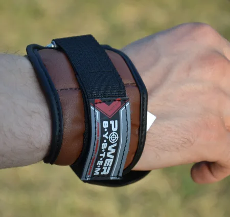 Гаки для тяги на зап'ястя Power System PS-3300 Hooks Brown - XL