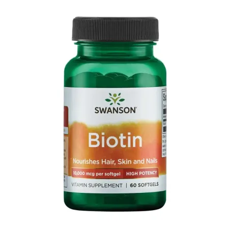 Biotin High Potency 10000 мкг - 60 софтгель