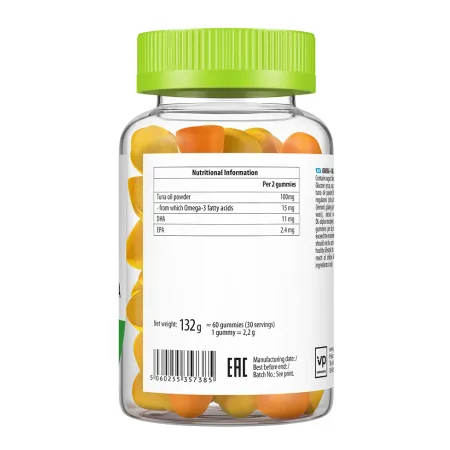 Omega 3 + DHA 60 жуйок (до 08.26)