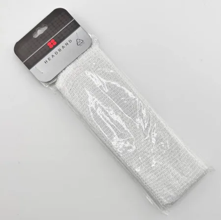 Пов'язка на голову металіст білий