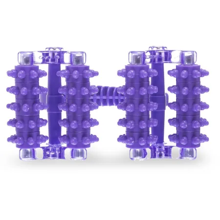 Масажер ручний роликовий 4 масажери зелений