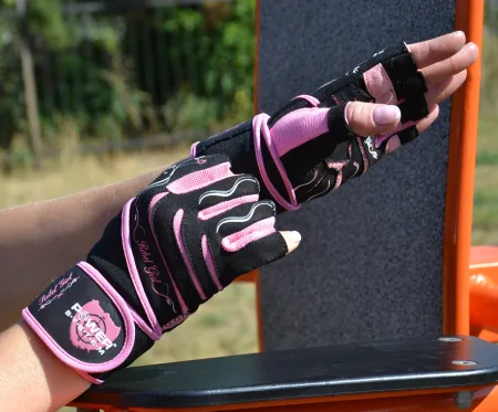 Рукавички для фітнесу Power System PS-2720 Rebel Girl жіночі Pink - S
