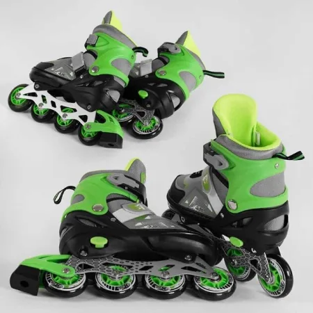 Ролики BEST ROLLER розмір 38-42 сіро-зелений