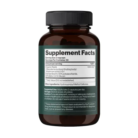 Reishi Mushroom 1000 мг - 60 капсул