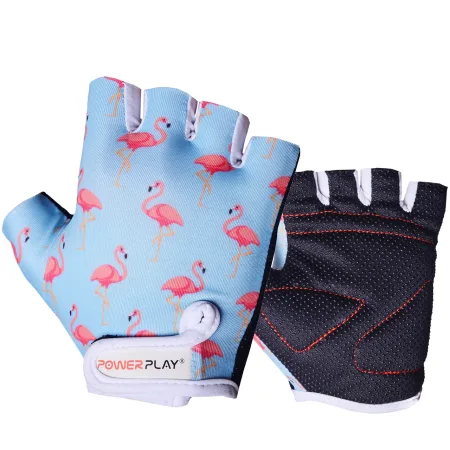 Cycling Gloves PowerPlay 001 Flamingo Blue 2 - XS