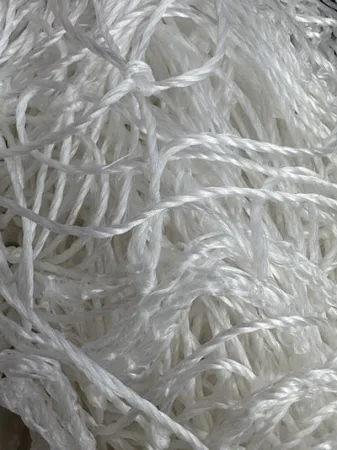 Football Net 7.3x2.44 m White 2 pcs