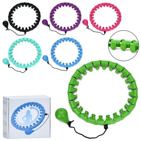 Обруч масажний інтелектуальний Хула Хуп Ntelligemt Hulahoop 4656 Фіолетовий