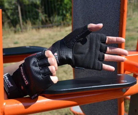 Рукавички для фітнесу Power System PS-2500 Power Plus Black - M