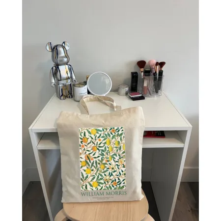 Екошопер BookOpt BK4075 WILLIAM MORRIS "лимонне дерево" бежевий