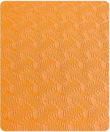 Yoga and fitness mat U-POWEX TPE Yoga mat Orange/Blue (183x61x0.6)