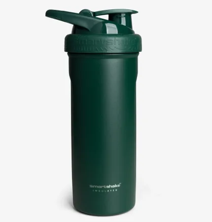 Шейкер спортивний SmartShake металевий Insulated Steel - 750 мл Racing Зелений