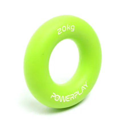 Еспандер кистьовий силіконовий PowerPlay PP-4324 Hand Grip Ring Medium 20 кг. зелений