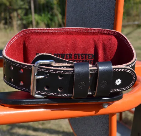 Пояс для важкої атлетики Power System PS-3030 Elite Edition шкіряний Black - M