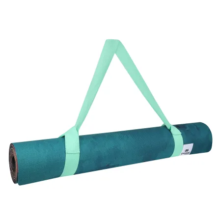 Килимок для йоги каучуковий лляний Pro 183 см*68 см*4 мм