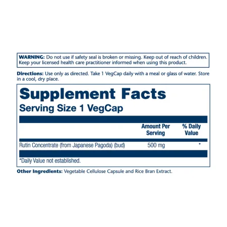 Rutin 500 мг - 90 капсул