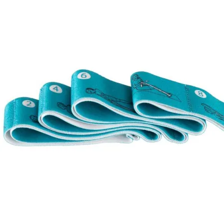 Стрічка для розтяжки еластичний еспандер Сірий