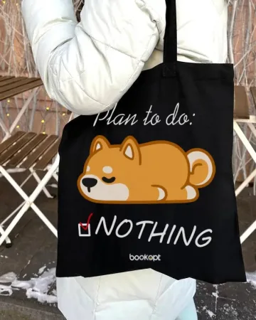 Екошопер BookOpt BK4061 Plan to do: NOTHING чорний